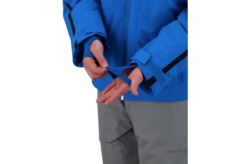 Image of Obermeyer Mach 12 Jacket - Boys, Blue Vibes, Small, 41076-19065-S