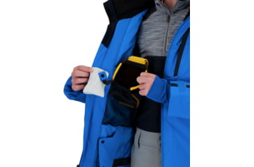 Image of Obermeyer Mach 12 Jacket - Boys, Blue Vibes, Small, 41076-19065-S