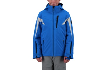 Image of Obermeyer Mach 12 Jacket - Boys, Blue Vibes, Small, 41076-19065-S