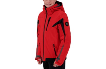 Image of Obermeyer Mach 12 Jacket - Boys, Brakelight, Extra Large, 41076-19042-XL