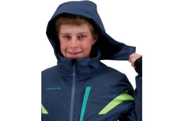 Image of Obermeyer Mach 12 Jacket - Boys, Fathom, Large, 41076-21173-L