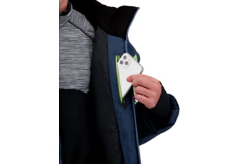 Image of Obermeyer Mach 12 Jacket - Boys, Fathom, Large, 41076-21173-L