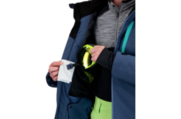 Image of Obermeyer Mach 12 Jacket - Boys, Fathom, Large, 41076-21173-L