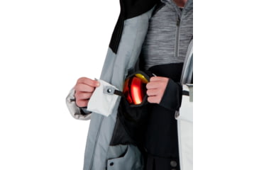 Image of Obermeyer Mach 12 Jacket - Boys, Fog, Medium, 41076-17001-M