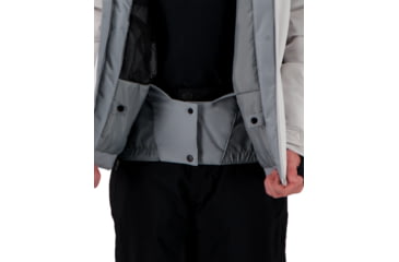 Image of Obermeyer Mach 12 Jacket - Boys, Fog, Medium, 41076-17001-M