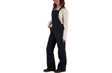 Image of Obermeyer Malta Bib Overalls - Women's, 12 US, Regular Inseam, Black, 15032-16009-12
