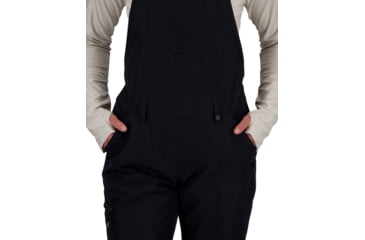 Image of Obermeyer Malta Bib Overalls - Women's, 12 US, Regular Inseam, Black, 15032-16009-12