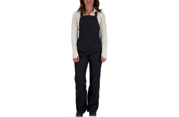 Image of Obermeyer Malta Bib Overalls - Women's, 12 US, Regular Inseam, Black, 15032-16009-12