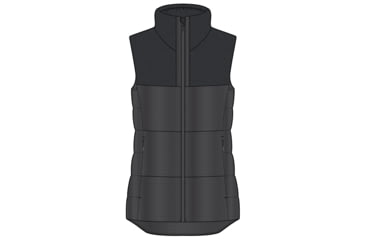 Image of Obermeyer Maxine Down Vest - Womens, Small, Black Diamond, 14030-22006-S