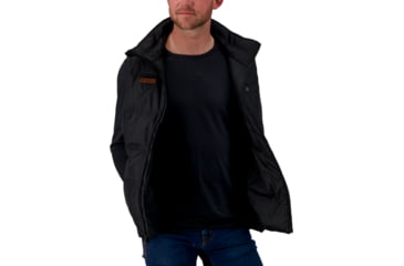 Image of Obermeyer Owen Down Vest - Mens, Black II, 2XL, 24056-21009-2XL