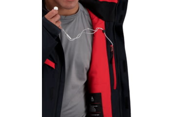Image of Obermeyer Primo Jacket - Mens, Black, Extra Large, 21096-16009-XL