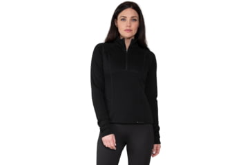 Image of Obermeyer Sarah 1/4 Zip - Women's, Large, Black, 17074-16009-L