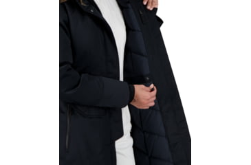 Image of Obermeyer Sojourner Down Jacket - Women's, 14 US, Regular, Black, 11200-16009-14