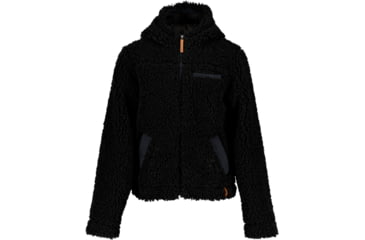 Image of Obermeyer TG Amelia Sherpa Jacket - Girls, Large, Black, 37023-16009-L