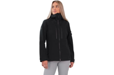 Image of Obermeyer W Highlands Shell Jacket - Women's, 10 US, Regular, Black, 12006-16009-10