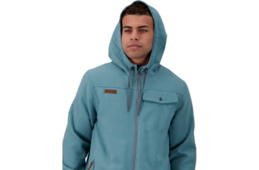 Image of Obermeyer Wyatt Wooly Jacket - Mens, Horizon, 2XL, 22054-21161-2XL