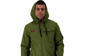 Image of Obermeyer Wyatt Wooly Jacket - Mens, Saguaro, Extra Large, 22054-21189-XL