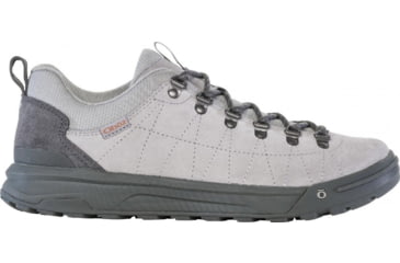Image of Oboz Beall Low Suede Shoes - Mens, Drizzle, 9, 79501-155-9