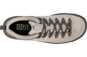 Image of Oboz Beall Low Suede Shoes - Mens, Drizzle, 9, 79501-155-9