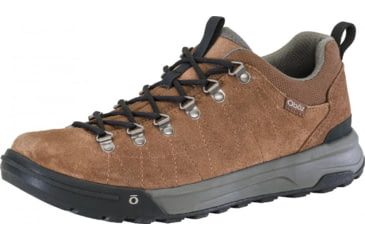 Image of Oboz Beall Low Suede Shoes - Mens, Grizzly, 9, 79501-916-9