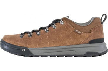 Image of Oboz Beall Low Suede Shoes - Mens, Grizzly, 9, 79501-916-9