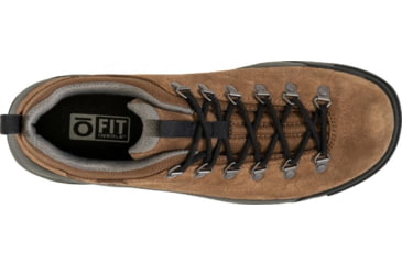 Image of Oboz Beall Low Suede Shoes - Mens, Grizzly, 9, 79501-916-9