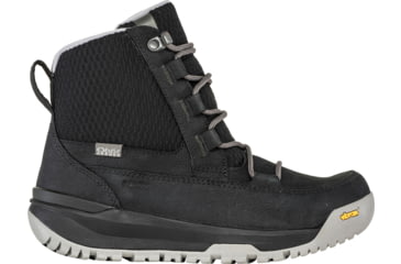 Image of Oboz Jourdain Mid Insulated B-DRY Winter Boots - Womens, Medium, Black Sea, 7 US, 86502-189-7-Medium
