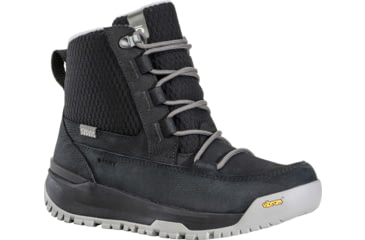 Image of Oboz Jourdain Mid Insulated B-DRY Winter Boots - Womens, Medium, Black Sea, 7 US, 86502-189-7-Medium