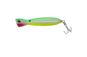 Image of Ocean Born Flying Popper 100 FL Lime Glow Chartreuse, OBLHFPP100FLLGC