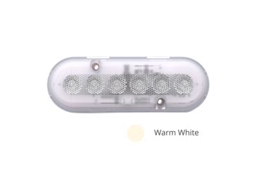 Image of OceanLED Gen2 M6 Mast 660 Lumens LED Light w/ Surface Mount, Warm White, 011204WW