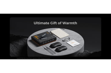 Image of Ocoopa UT3 Pro Rechargeable Hand Warmer, Black on Black, UT4102-BK-BK