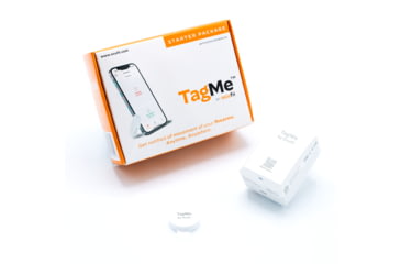 Image of Ocufii TagMe Starter Package with Stick-On Beacon, White, TM-P2-WHT