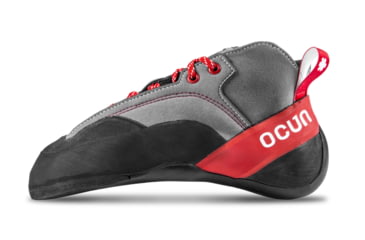 Image of Ocun Jett Crack Climbing Shoes, Grey/Red, 9, 4578-Grey/Red-9
