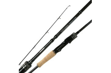 Image of Okuma Fishing Tackle Voyager Signature Freshwater Spinning Rod, 7ft 2in, Medium Light, Moderate Fast, 4 Pieces, Reargrip Length 10.5in, VSS-S-724ML