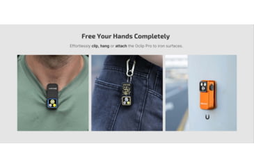 Image of Olight Oclip Pro Lithium Ion 500 Lumens LED Flashlight, Black, Oclip Pro