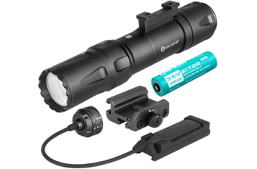 Image of Olight Odin Rechargeable LED Flashlight, Natural White, 2000 Lumens, Black, FL-OL-ODIN-BK