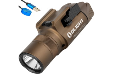 Image of Olight Baldr Pro R 1350 Lumens LED Rechargeable Flashlight and Green Laser Combo