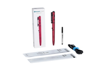 Image of Olight O Pen 3 EDC Pen with Tip and Clip Lights and Green Laser Pointer