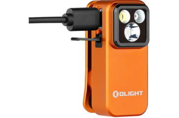 Image of Olight Oclip Pro 600 Lumens Rechargeable Orange