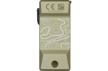 Image of Olight Olight Oclip Ultra USB-C Rechargeable 530 Lumen Clip-On LED Flashlight, Olive Topo, OCLIPULTRA