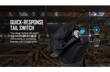 Image of Olight Odin GL Mini 1000 Lumens LED Rechargeable Rail Mount Flashlight w/Green Beam Combo