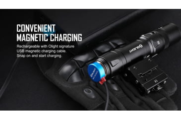 Image of Olight Odin GL Mini 1000 Lumens LED Rechargeable Rail Mount Flashlight w/Green Beam Combo