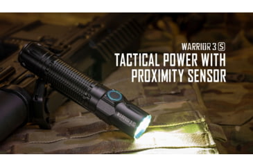 Image of Olight Warrior 3S 2300 Lumens LED Rechargeable Tactical Flashlight