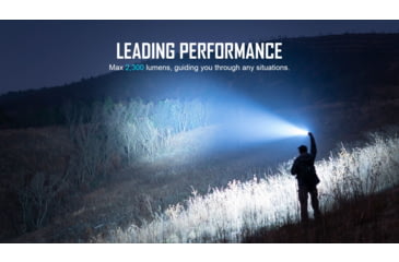 Image of Olight Warrior 3S 2300 Lumens LED Rechargeable Tactical Flashlight