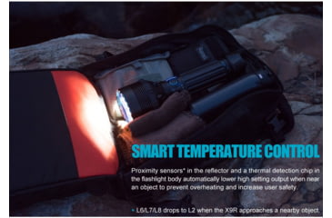 Image of Olight X9R Marauder 25000 Lumens LED Rechargeable Flashlight