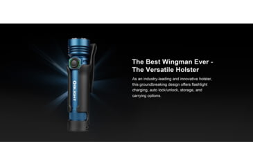 Image of Olight Seeker 4 Pro CW LED Rechargeable Flashlight, 4600 Lumen, Black, FL-OL-SEEKER4PRO