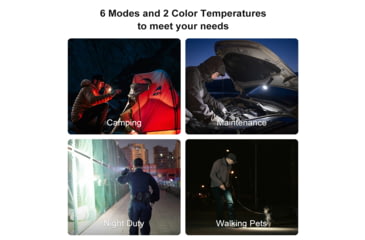 Image of Olight Seeker 4 Pro CW, Rechargeable Handheld Flashlight, 4,600 Lumens, Black, Includes Holster, SEEKER4PROMTBKCW