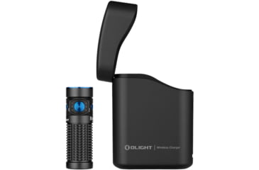 Image of Olight Baton 4 Premium 1300 Lumens LED Rechargeable EDC Flashlight with Wireless Charging Case