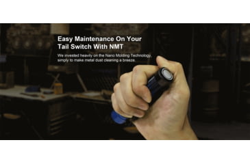 Image of Olight Warrior Mini 3 LED Rechargeable EDC Flashlight, 1750 Lumen, Black, FL-OL-WARMINI3-BK