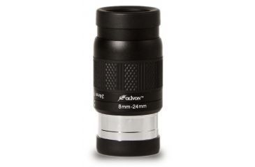 Image of Olivon 3X Deluxe 8-24 mm 1.25in &amp; 2in Zoom Eyepiece, Black, Small OL3XD-US